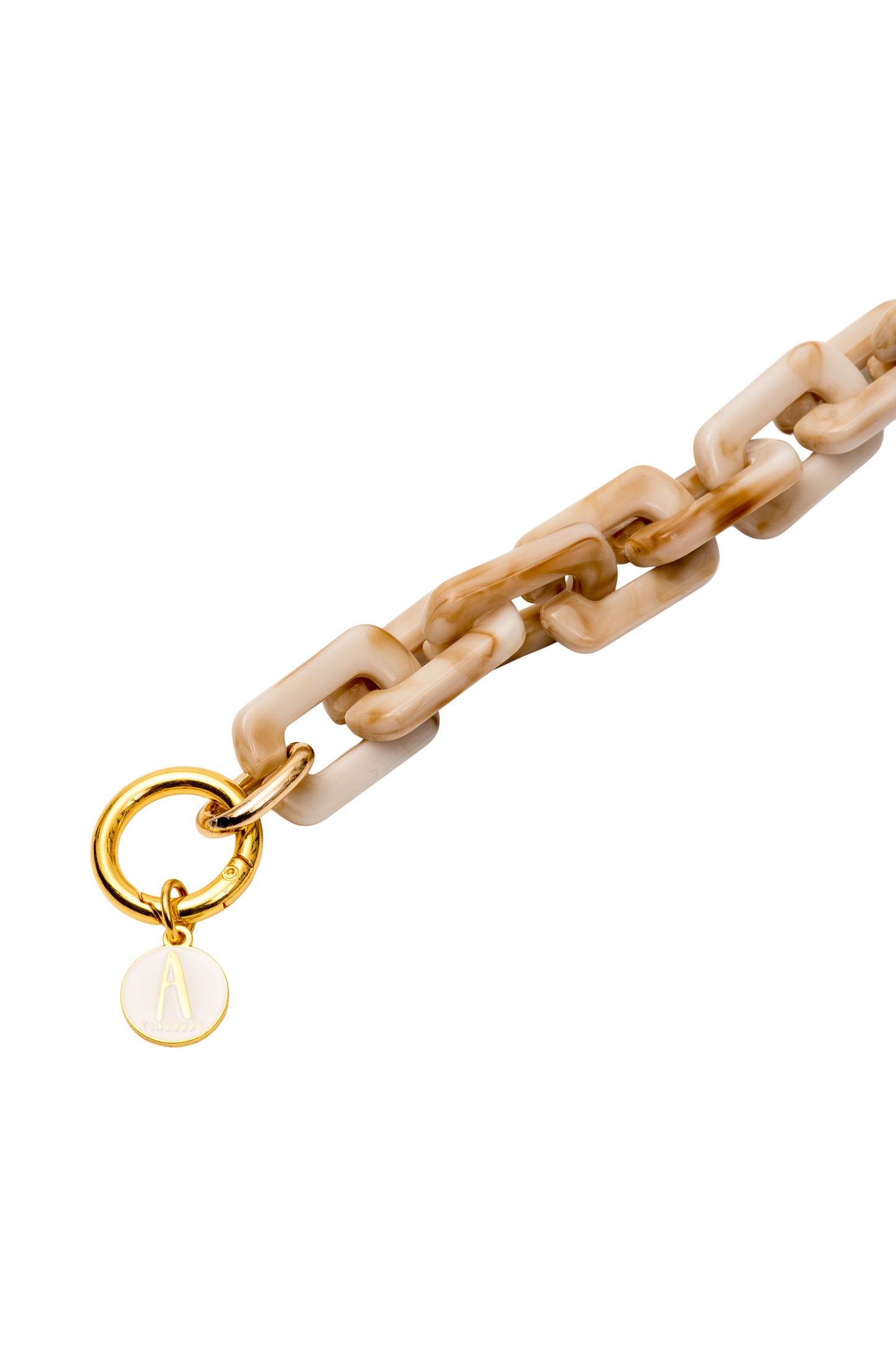 Wrist phone chain marble