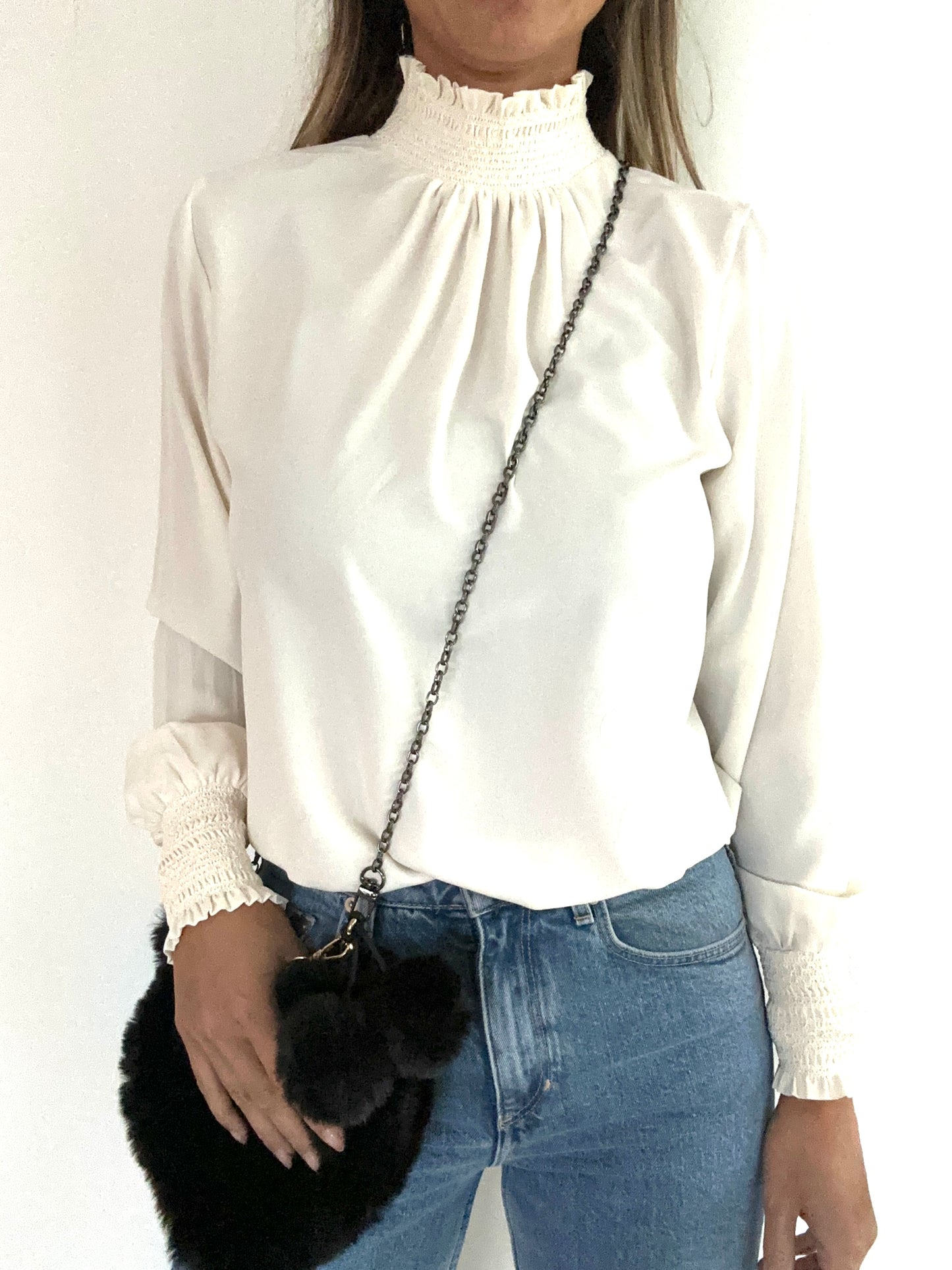 Telefoonketting black ring