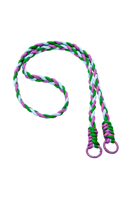 Telephone cord braided purple